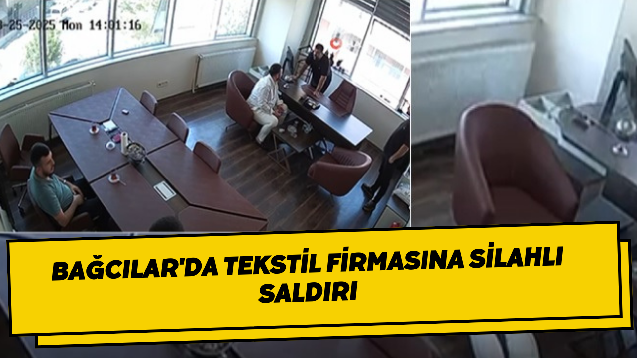 Bağcılar'da tekstil firmasına silahlı saldırı