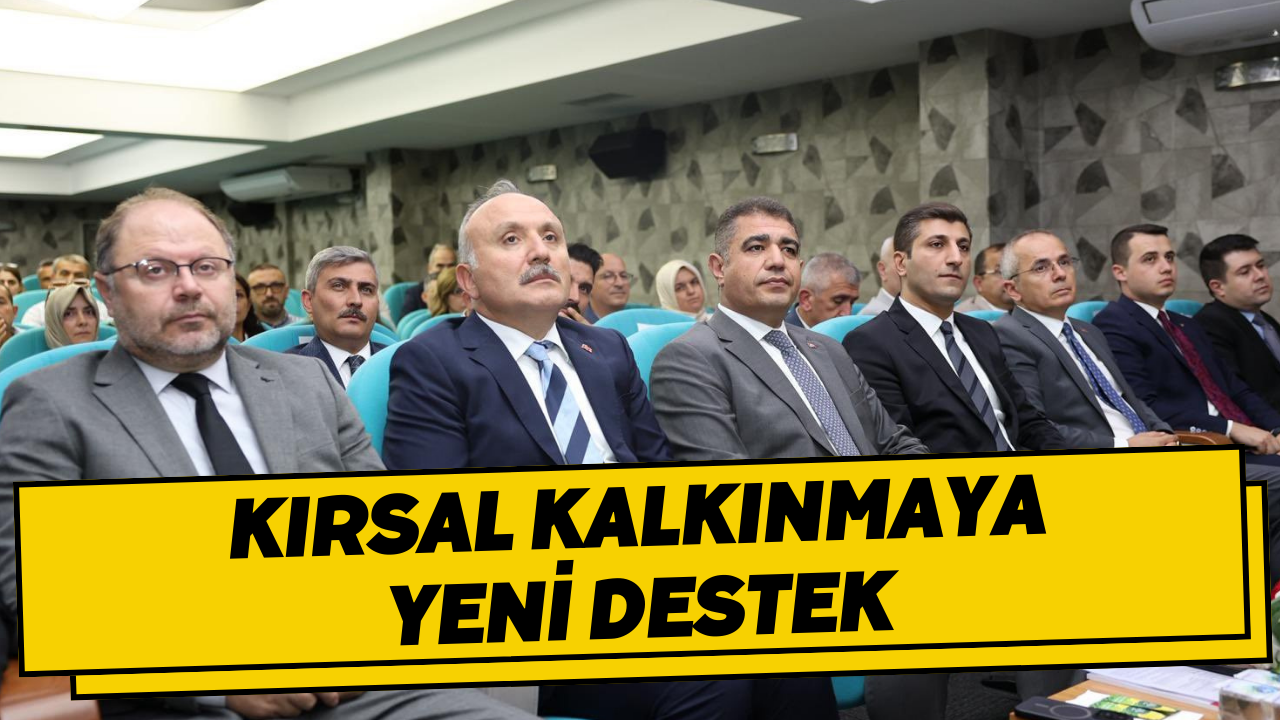 Kırsal Kalkınmaya Yeni Destek