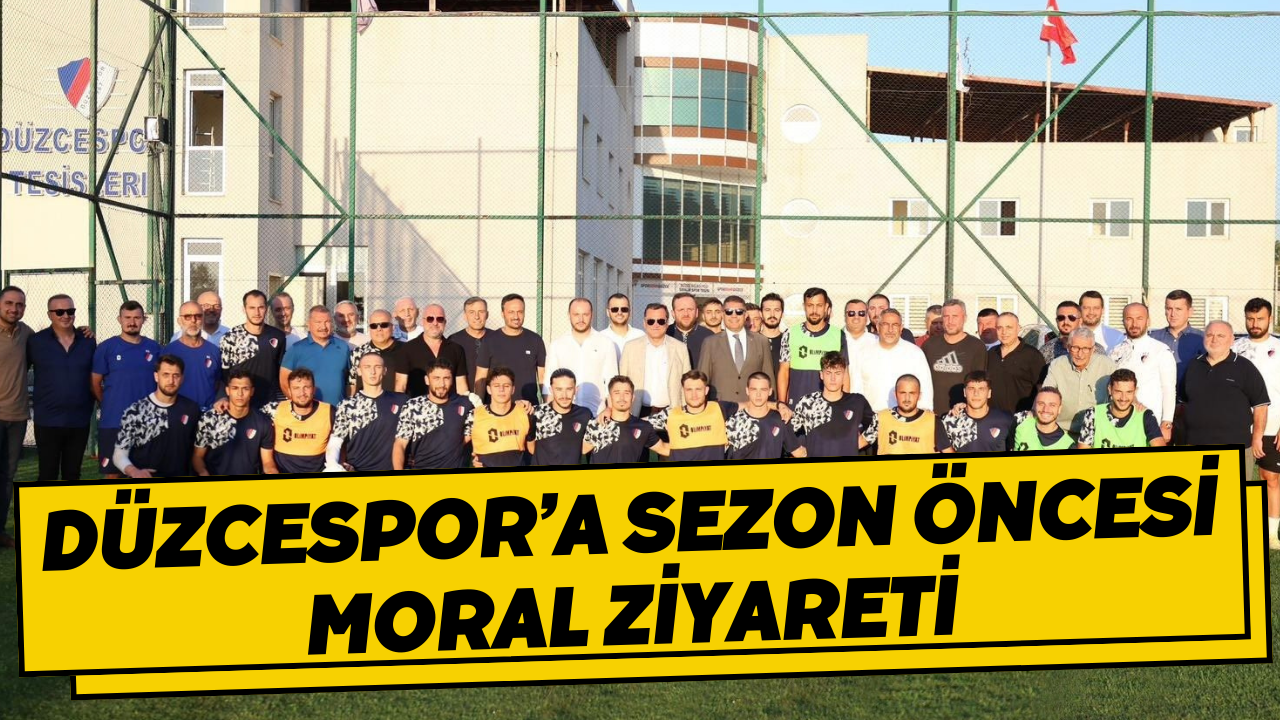 Düzcespor’a Sezon Öncesi Moral Ziyareti