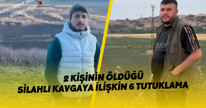 Diyarbakır'da 2 kişinin öldüğü silahlı kavgaya ilişkin 6 tutuklama