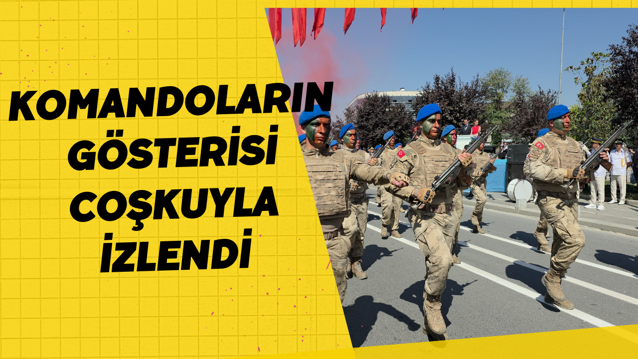 Komandoların Gösterisi Coşkuyla İzlendi
