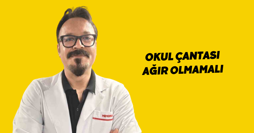 Okul çantası ağır olmamalı