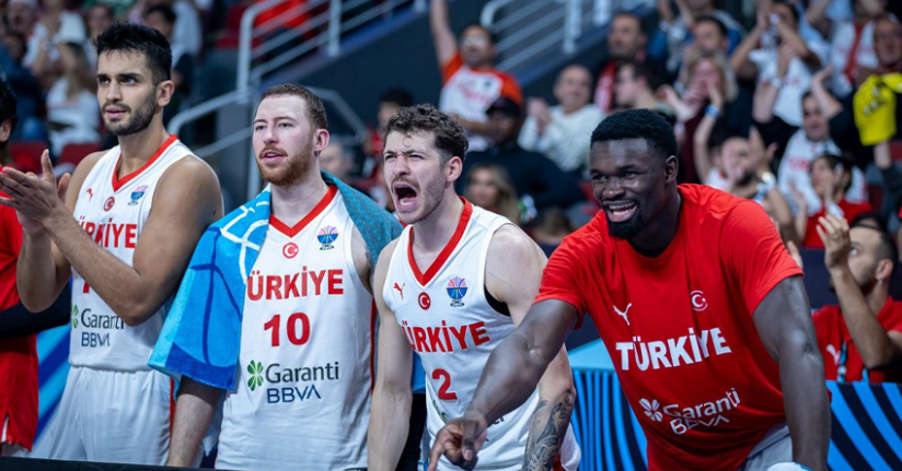 A Milli Erkek Basketbol Takımı’ndan 41 sayılık fark