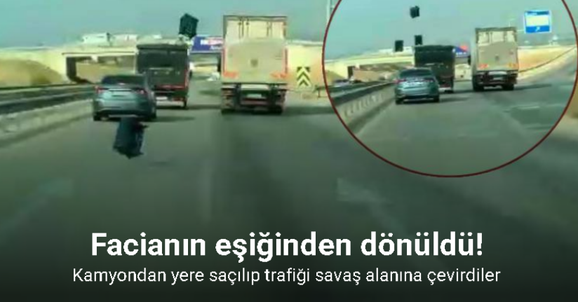 Meyve sebze kasaları trafiği savaş alanına çevirecekti