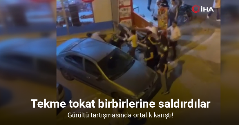Esenyurt’ta gürültü tartışmasında ortalık karıştı; o anlar kamerada