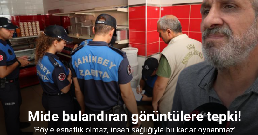 Gaziantep’te gastronomi festivali öncesi mide bulandıran görüntülere vatandaşlardan tepki