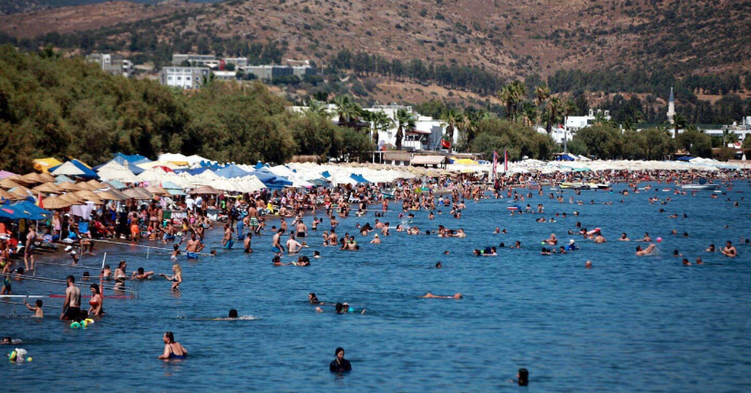Bodrum'da 'sarı yaz' hareketliliği; otellerdeki doluluk yüzde 80'e ulaştı