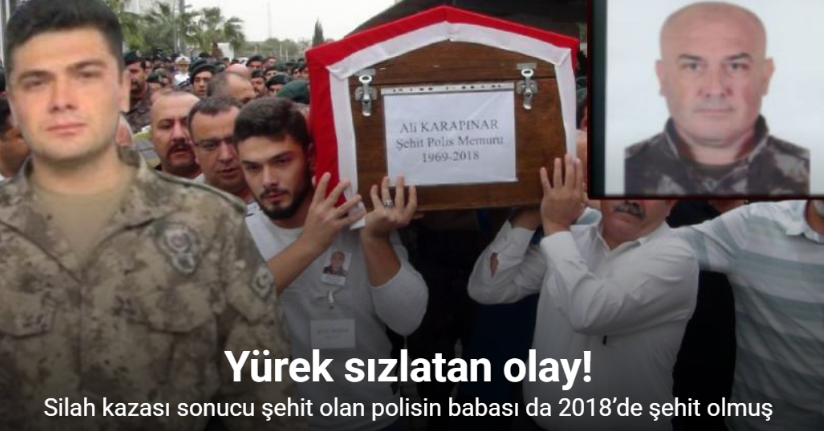 Özel Harekat polisi, silah kazası sonucu şehit oldu: Babası da 2018’de şehit olmuş