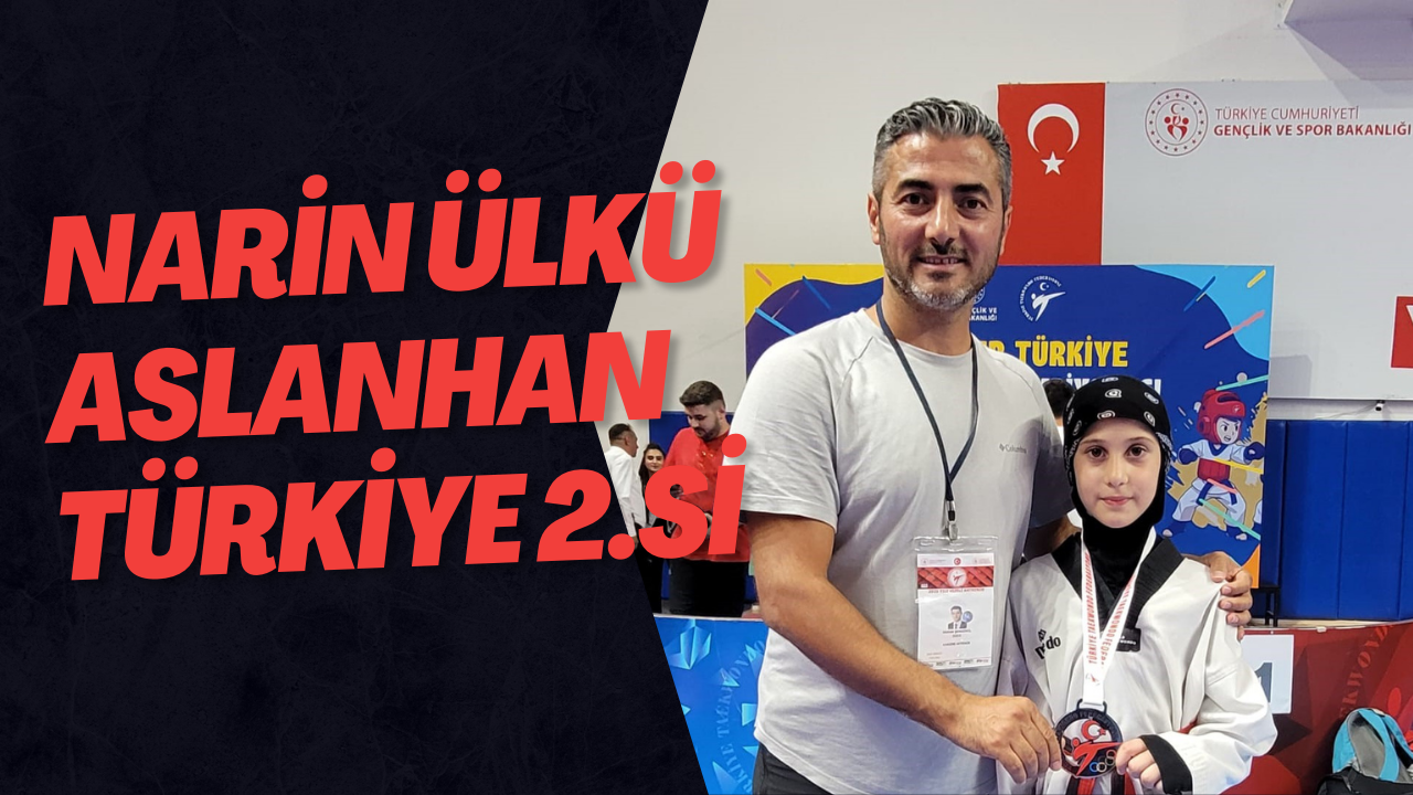 Narin Ülkü Aslanhan Türkiye 2.si