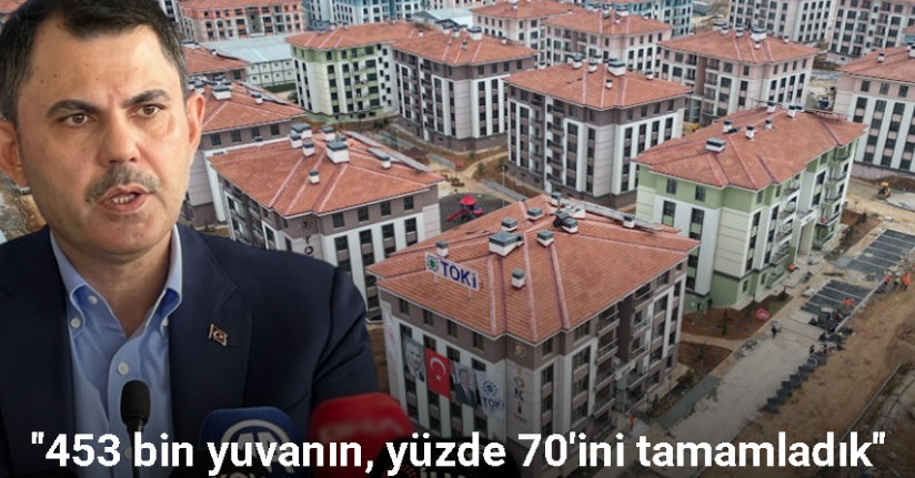 Bakan Murat Kurum: 