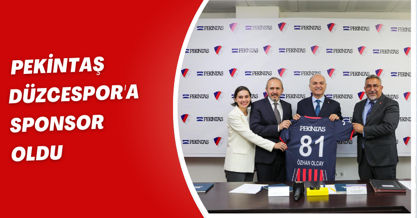 Pekintaş Düzcespor'a Sponsor Oldu