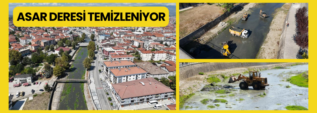 Asar Deresi Temizleniyor