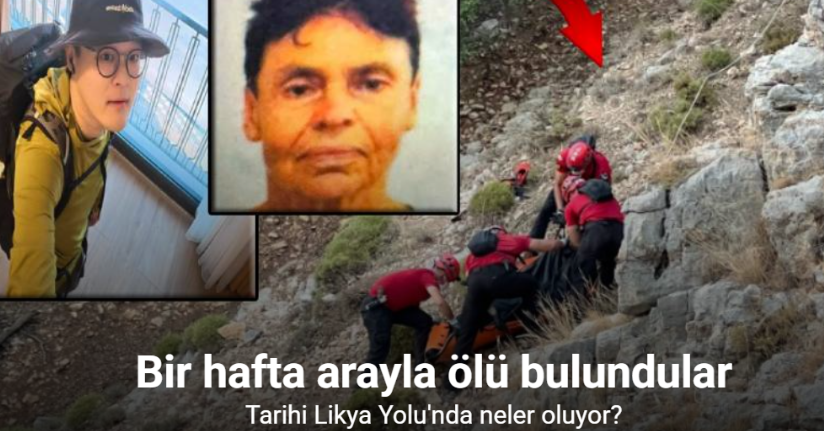 Tarihi Likya Yolu'nda bir hafta arayla iki turist ölü bulundu