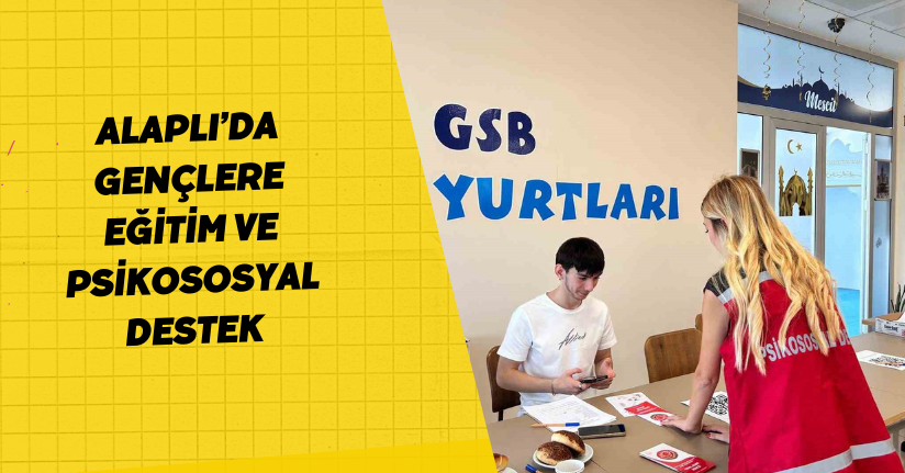 Alaplı’da gençlere eğitim ve psikososyal destek