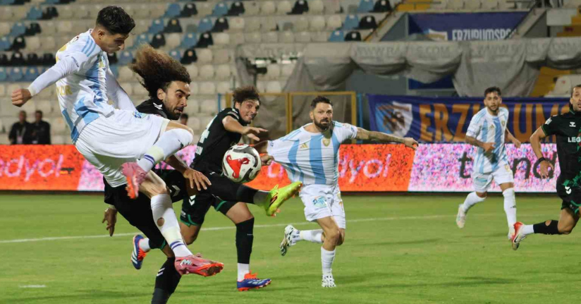 Trendyol 1. Lig: Erzurumspor FK: 1 - Sakaryaspor: 1
