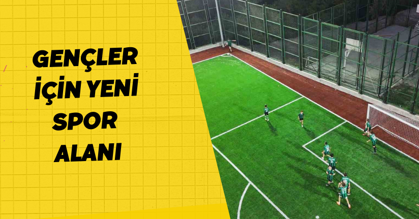 Gençler için yeni spor alanı: Sapanca Akçay’ın futbol tesisine yeni yüz