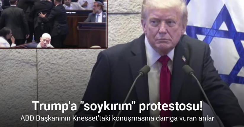 Trump, Knestte protesto edildi