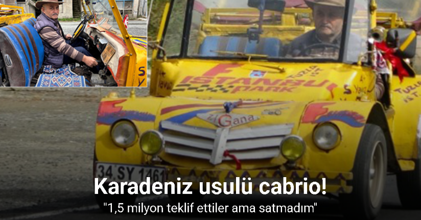 Karadeniz usulü cabrio
