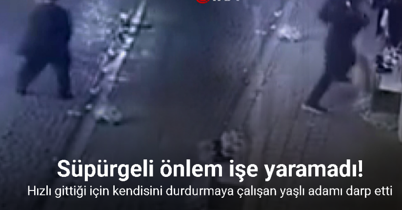Fatih’te süpürgeli önlem
