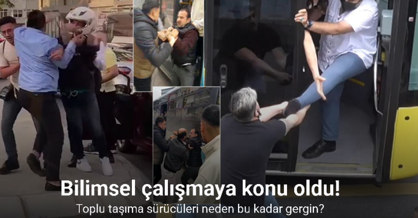 Toplu taşıma sürücüleri neden bu kadar gergin, bilimsel çalışmaya konu oldu
