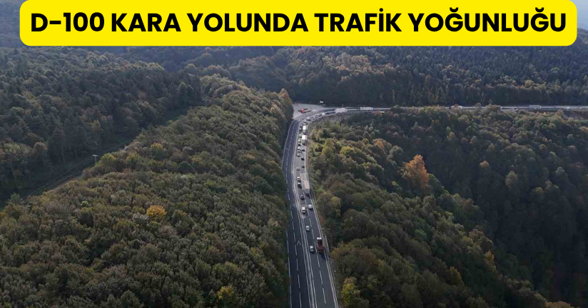 Bolu Dağı Tüneli’nde yapılan çalışmalar kara yolundaki trafiği artırdı
