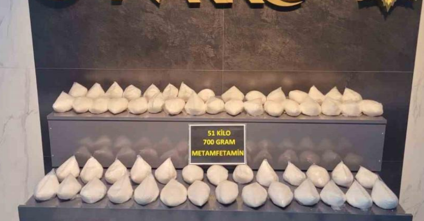 Ağrı’da dev operasyon: 51 kilo metamfetamin ele geçirildi