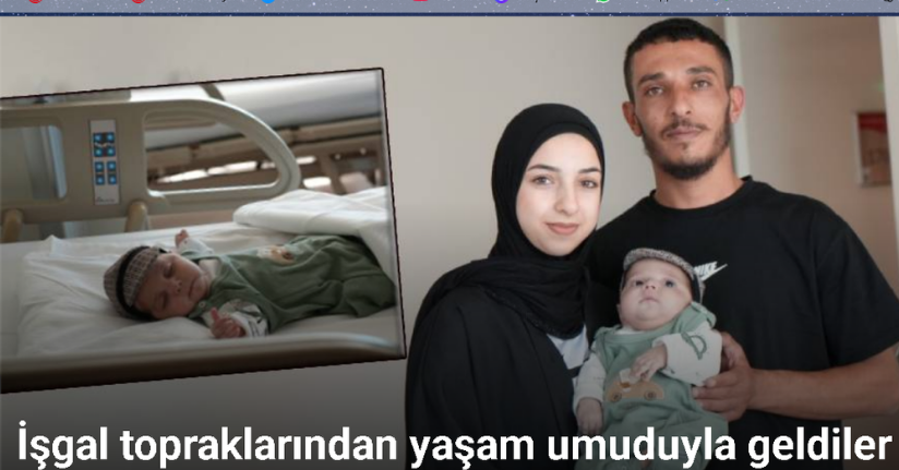 10 aylık Mahmoud’un Filistin’den Antalya’ya zorlu karaciğer nakil yolculuğunda mutlu son