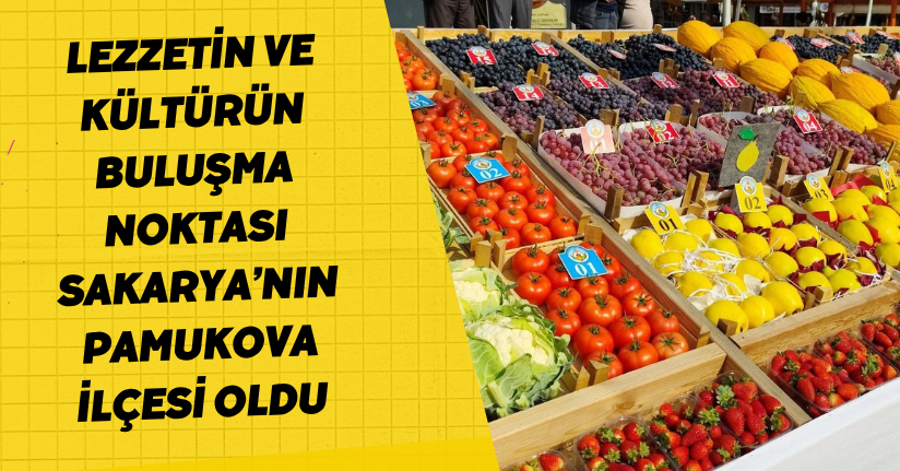 Lezzetin ve kültürün buluşma noktası Sakarya’nın Pamukova ilçesi oldu