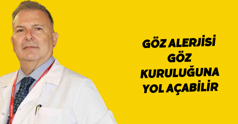 Göz alerjisi göz kuruluğuna yol açabilir