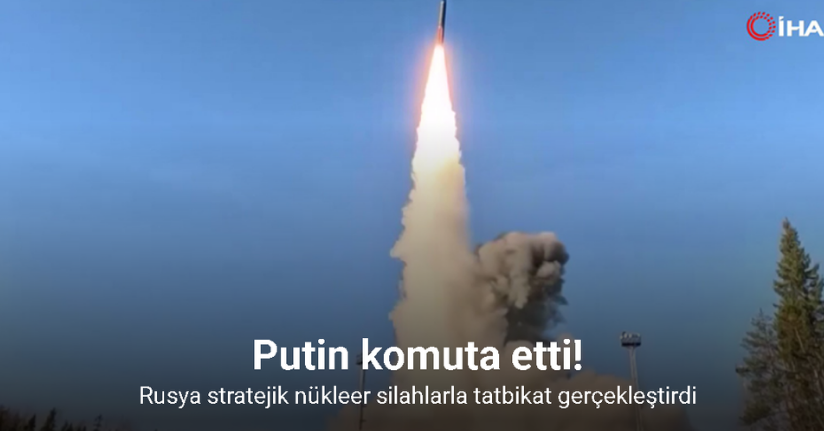 Rusya'dan nükleer silahlı tatbikat