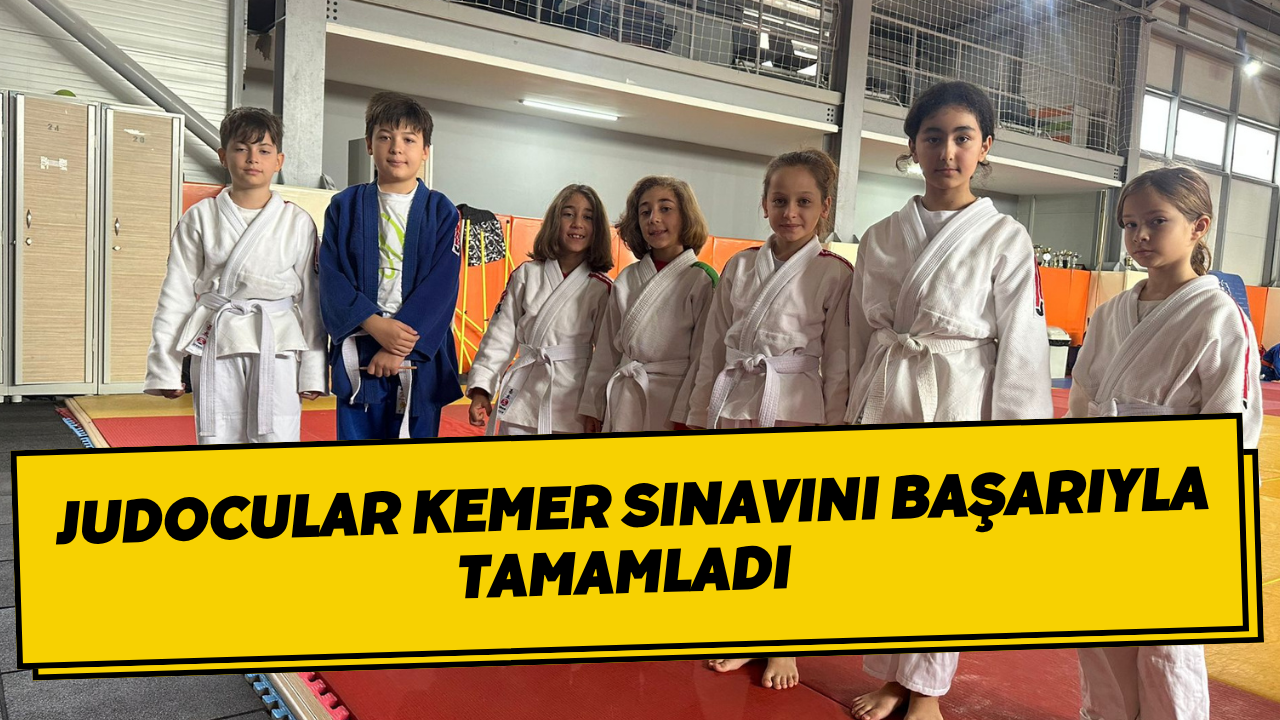 Judocular Kemer Sınavını Başarıyla Tamamladı