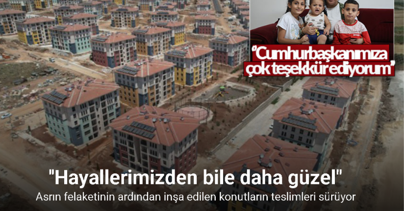 Evim hayallerimizden bile daha güzel