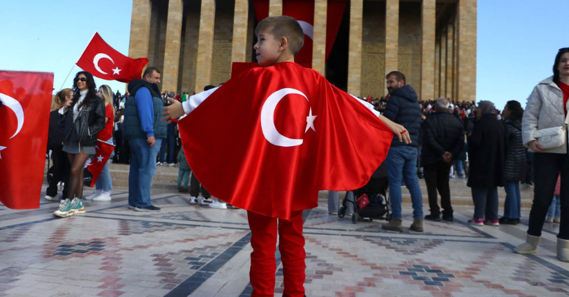 Anıtkabir'de Cumhuriyet coşkusu
