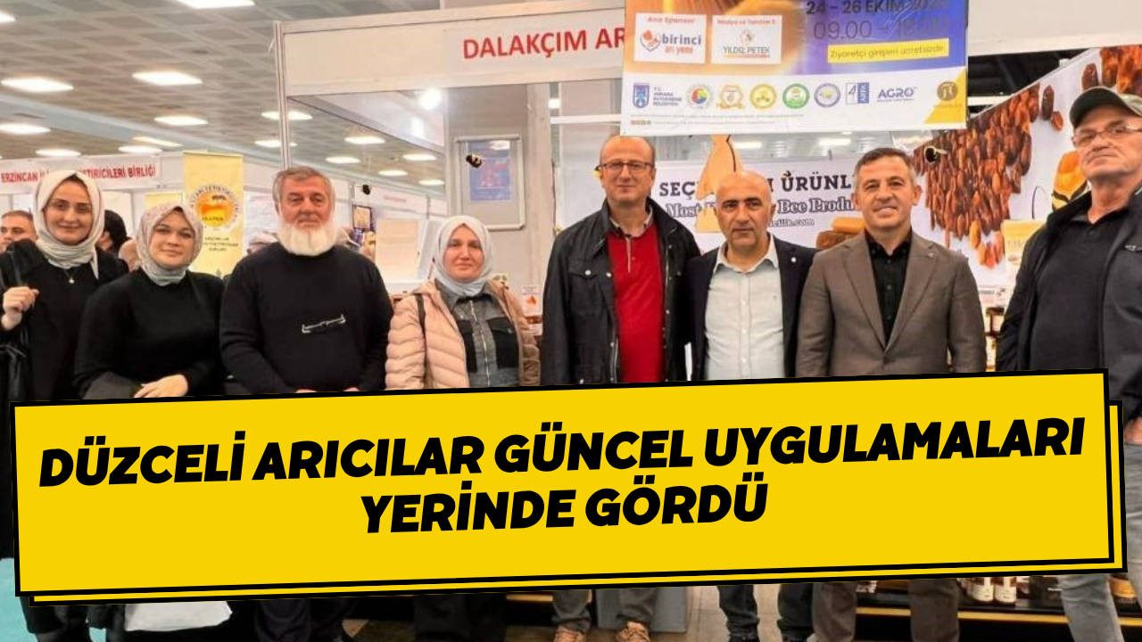 Düzceli Arıcılar Güncel Uygulamaları Yerinde Gördü