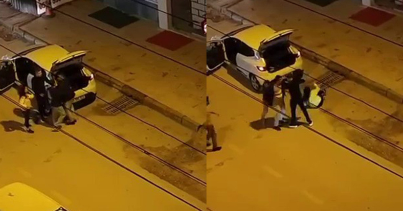Bursa’da tartıştığı kadını yerde sürükledi: O anlar kamerada