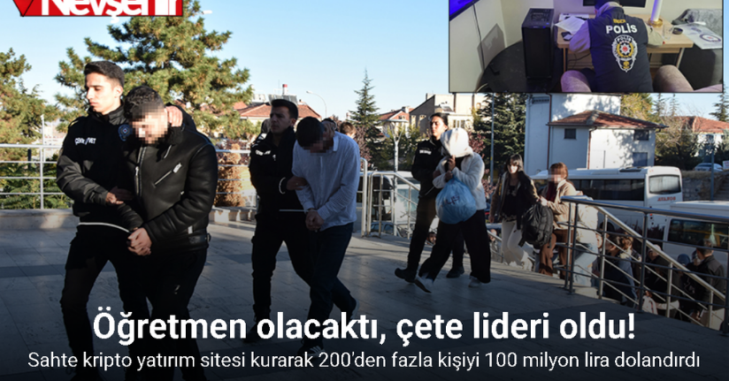 Öğretmen olacaktı, çete lideri oldu