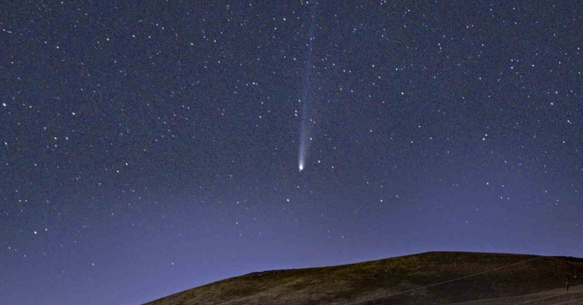 Lemmon kuyruklu yıldızı Bitlis semalarında parladı