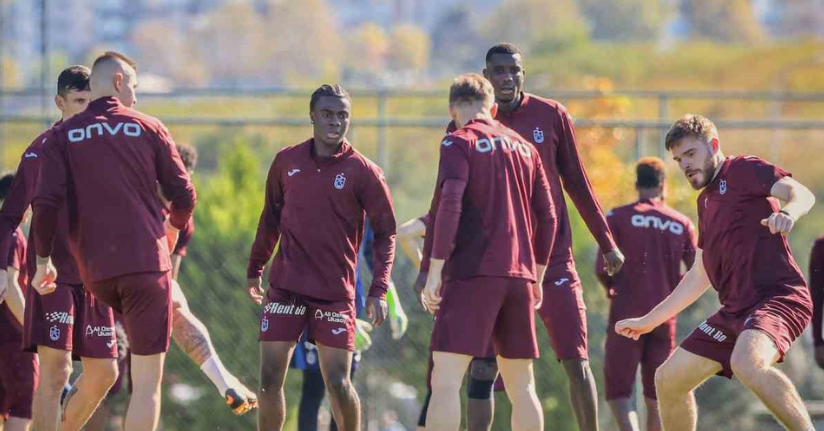 Trabzonspor, Galatasaray maçının hazırlıklarını tamamladı