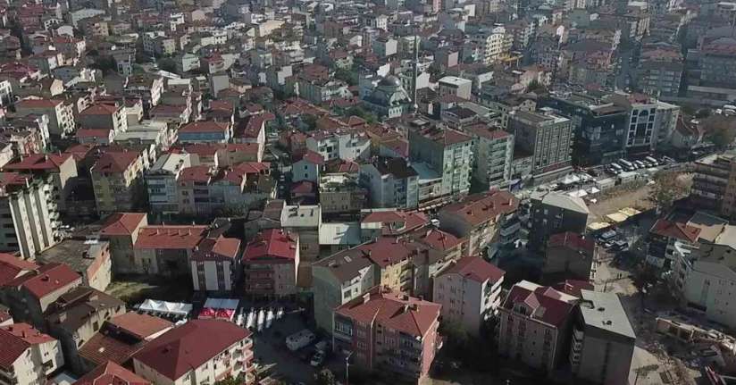 Gebzelilerin diken üstünde olduğu riskli bölge havadan görüntülendi