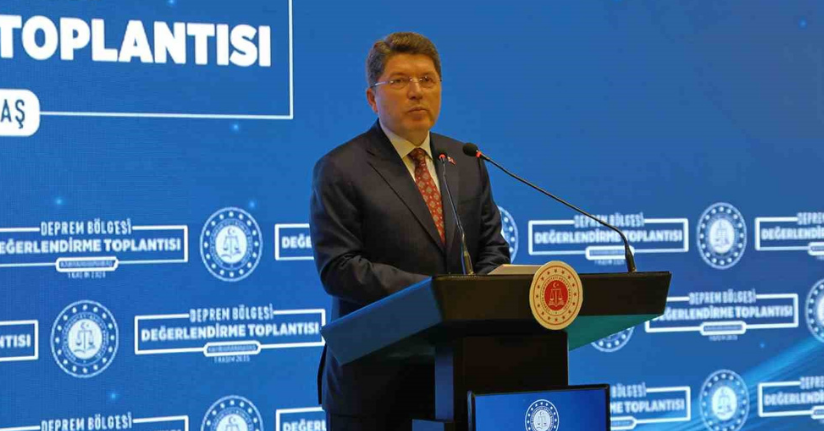 Adalet Bakanı Yılmaz Tunç: