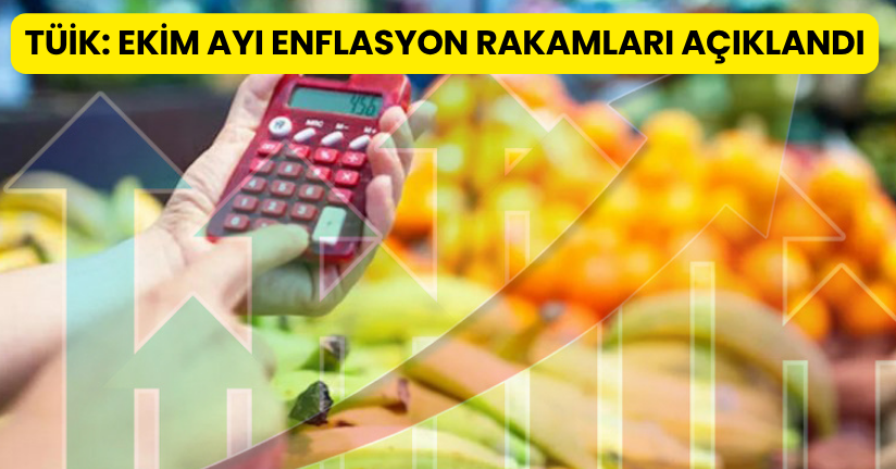 TÜİK: Ekim Ayı Enflasyon Rakamları Açıklandı