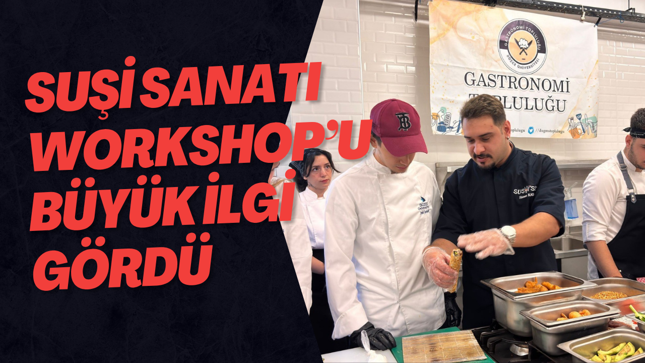 Suşi Sanatı Workshop’u Büyük İlgi Gördü