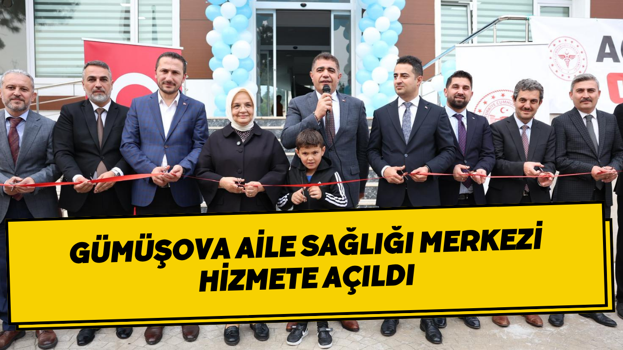 Gümüşova Aile Sağlığı Merkezi Hizmete Açıldı