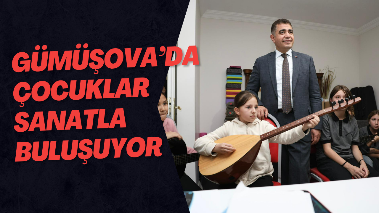 Gümüşova’da Çocuklar Sanatla Buluşuyor