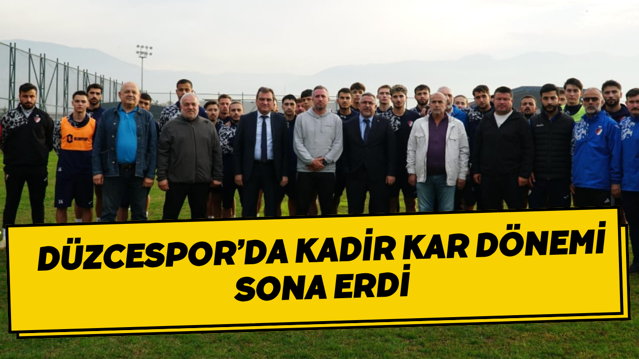 Düzcespor’da Kadir Kar Dönemi Sona Erdi