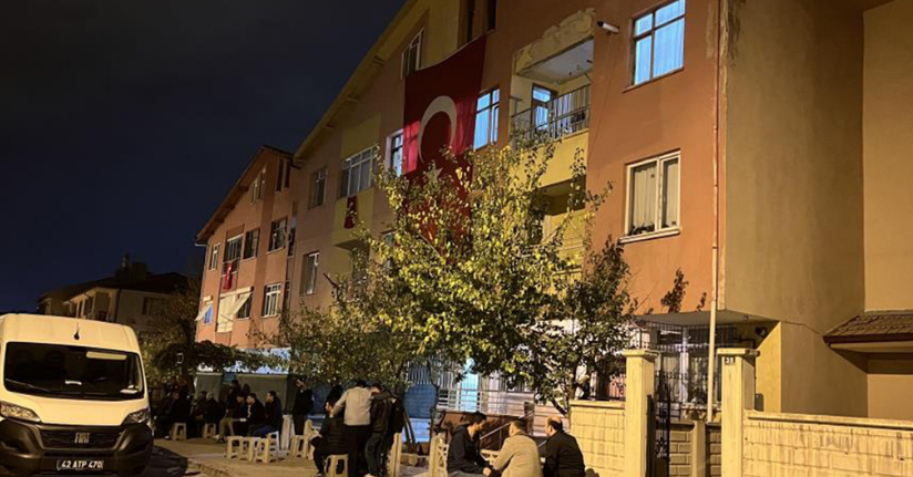 Konya’ya şehit ateşi düştü