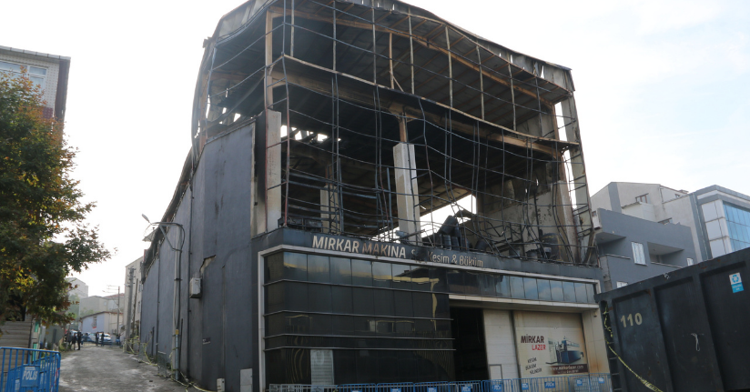 6 kişinin öldüğü kozmetik fabrikasındaki yangının çıkış nedeni raporlandı