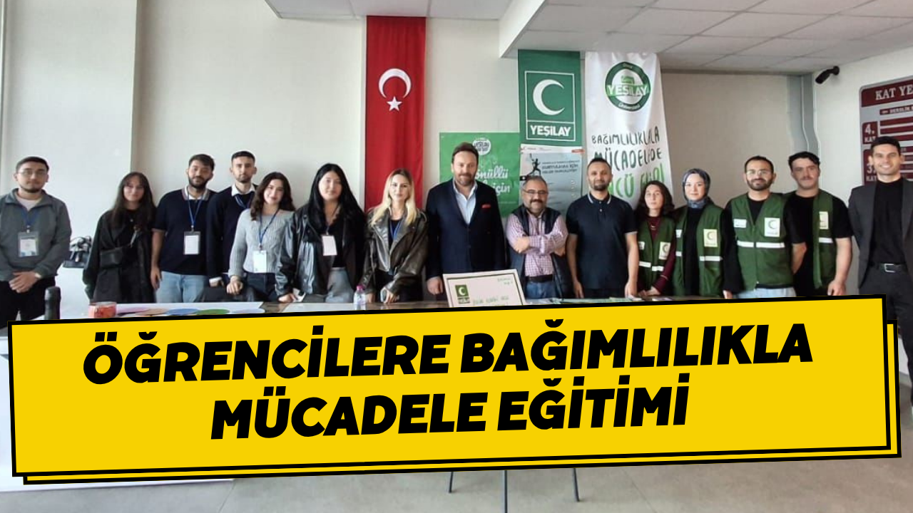Öğrencilere Bağımlılıkla Mücadele Eğitimi