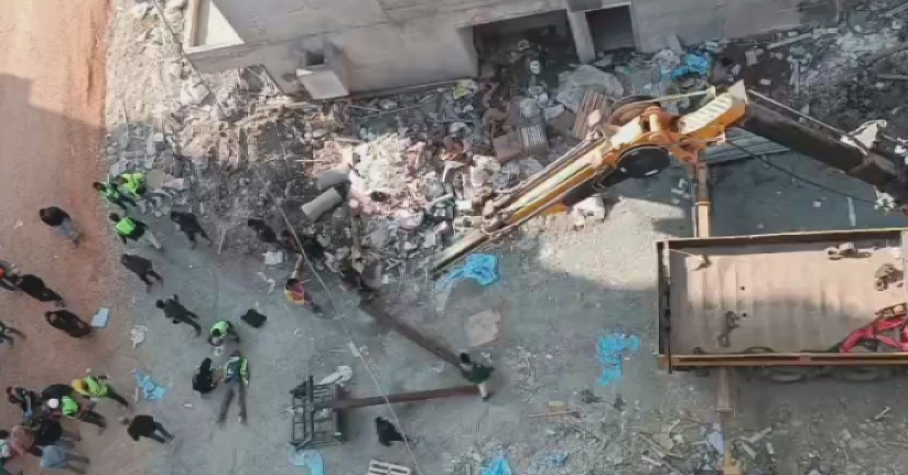 Vincin kırılmasıyla 2 işçi 25 metreden yere çakıldı