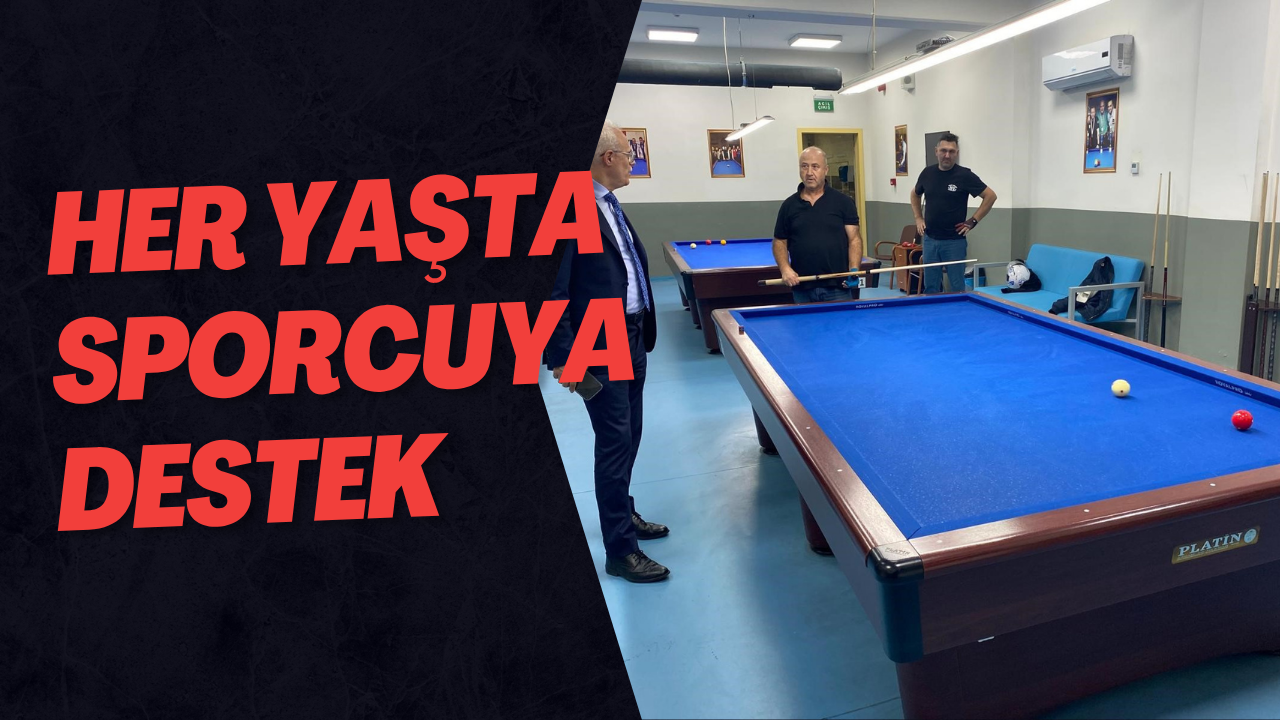 Her Yaşta Sporcuya Destek